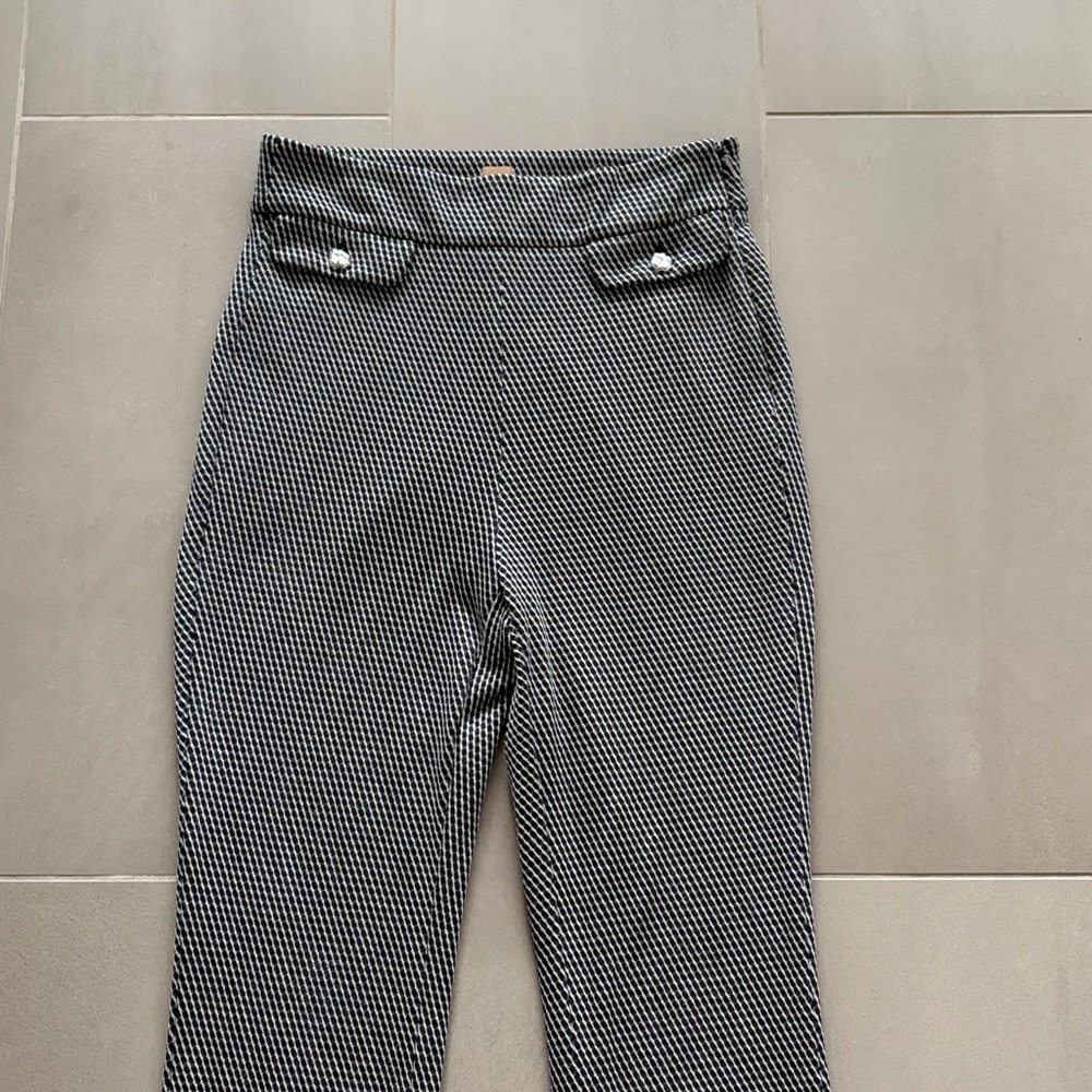 Hugo Boss Tubeka geo print high waist knit pants